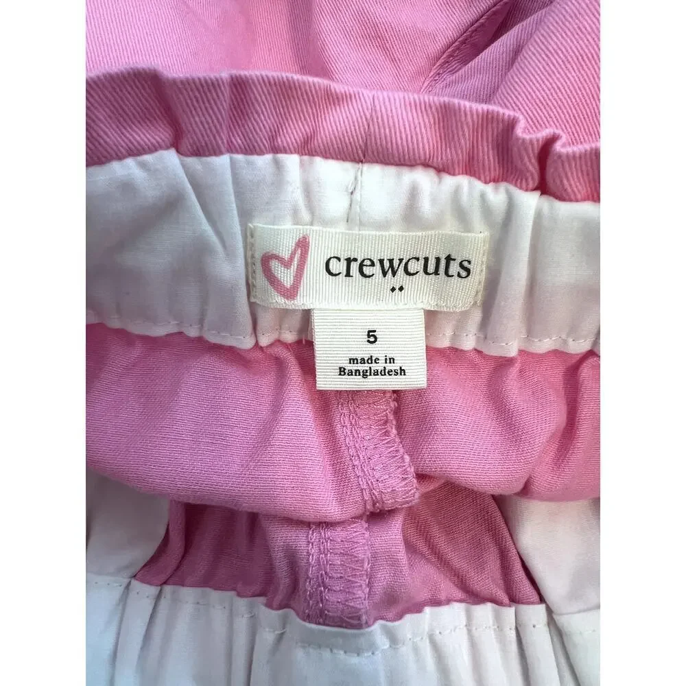Adorable Crewcuts Pink Shorts for Little Girls - Size 5